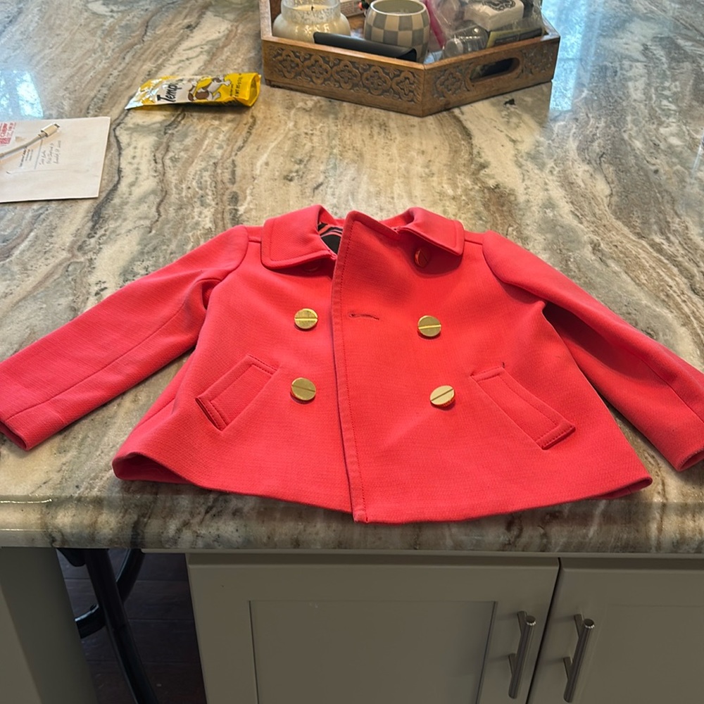 Gorgeous and excellent conditon Milly Mini pea coat little girls